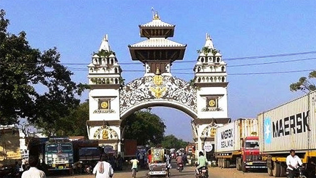 वीरगञ्ज नाका हुँदै निर्यात झण्डै दोब्बरले बृद्धि