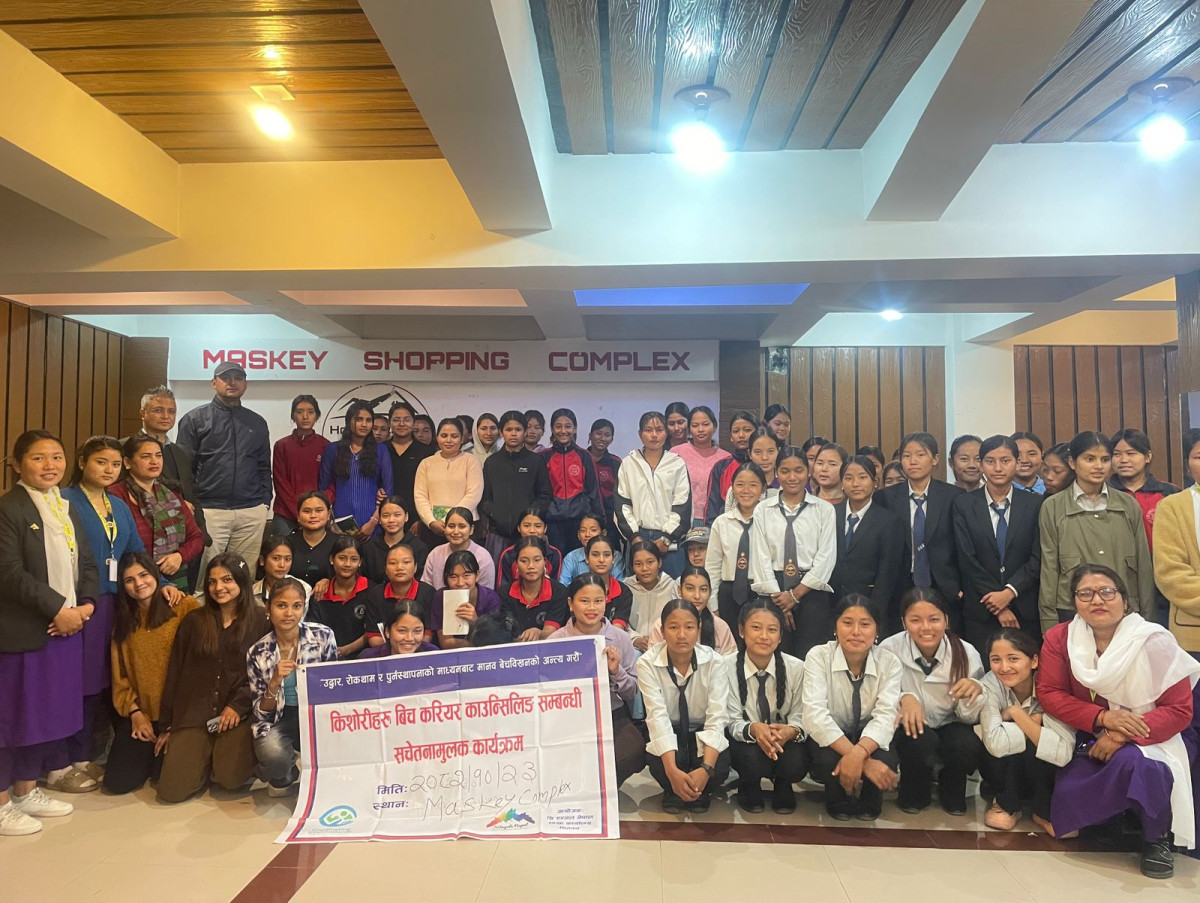 थ्रि एन्जल्स नेपालद्वारा करियर वर्कशप सम्पन्न, किशोरी तथा युवतीहरूमा आत्मविश्वास र उत्साह वृद्धि
